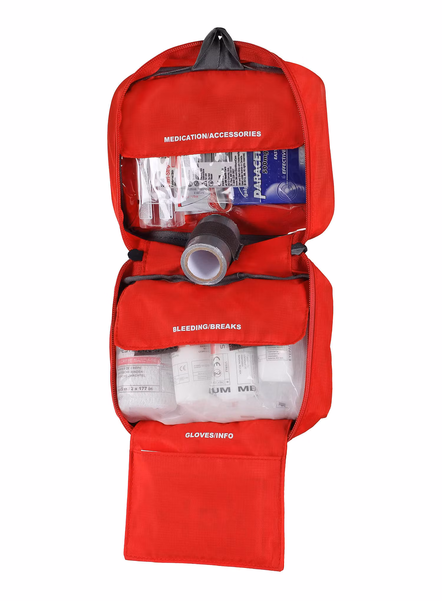 Trusa de prim ajutor Lifesystems Camping First Kit Aid - red