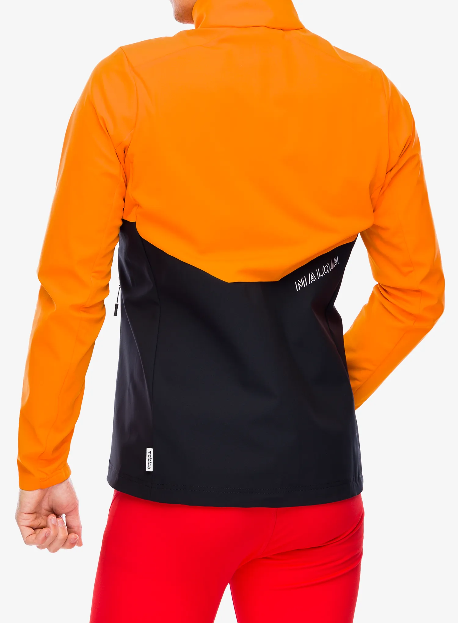 Geaca Softshell Maloja Alpel - orange sun multi