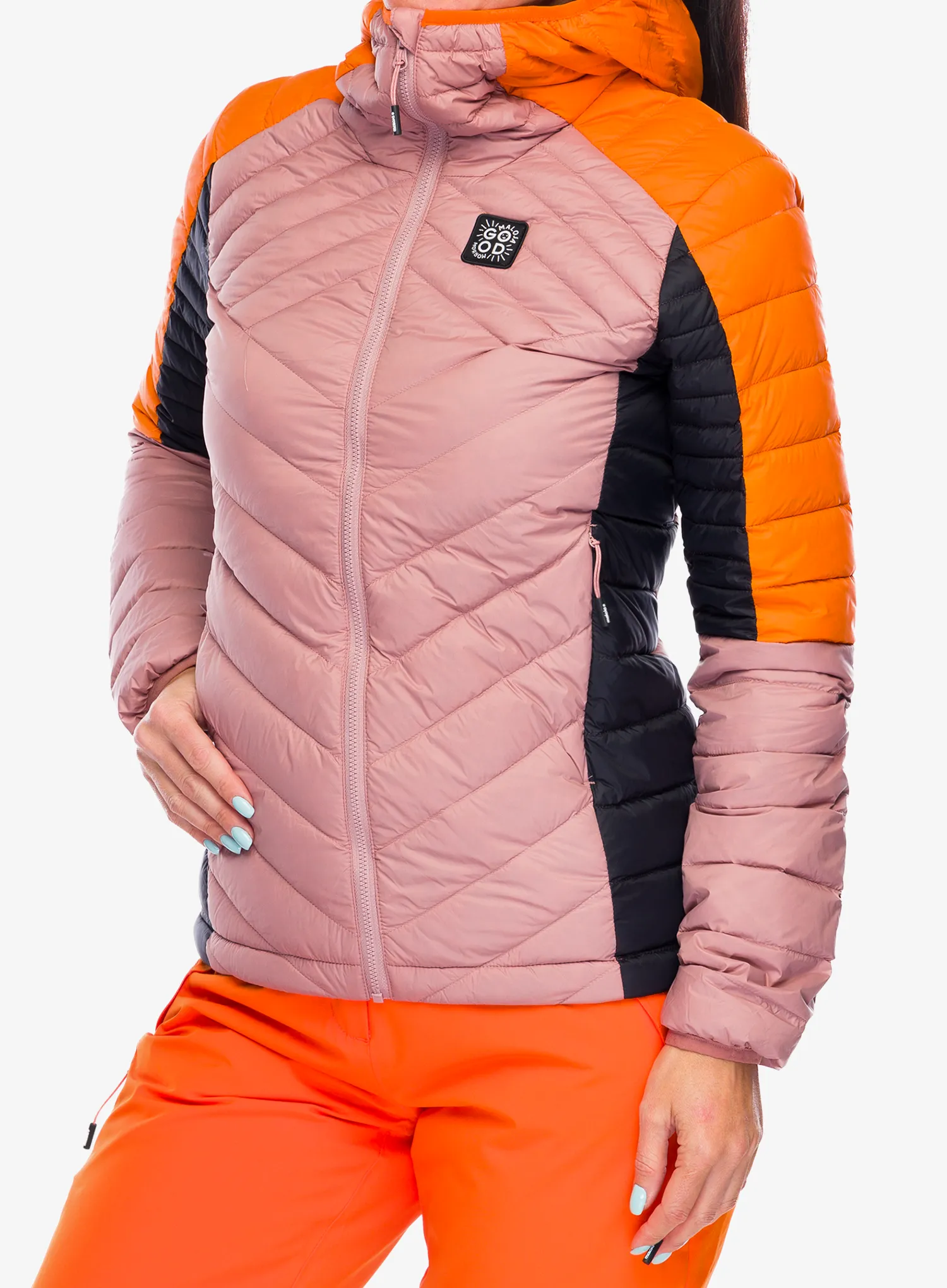 Geaca matlasata femei Maloja Argentera - mauve multi