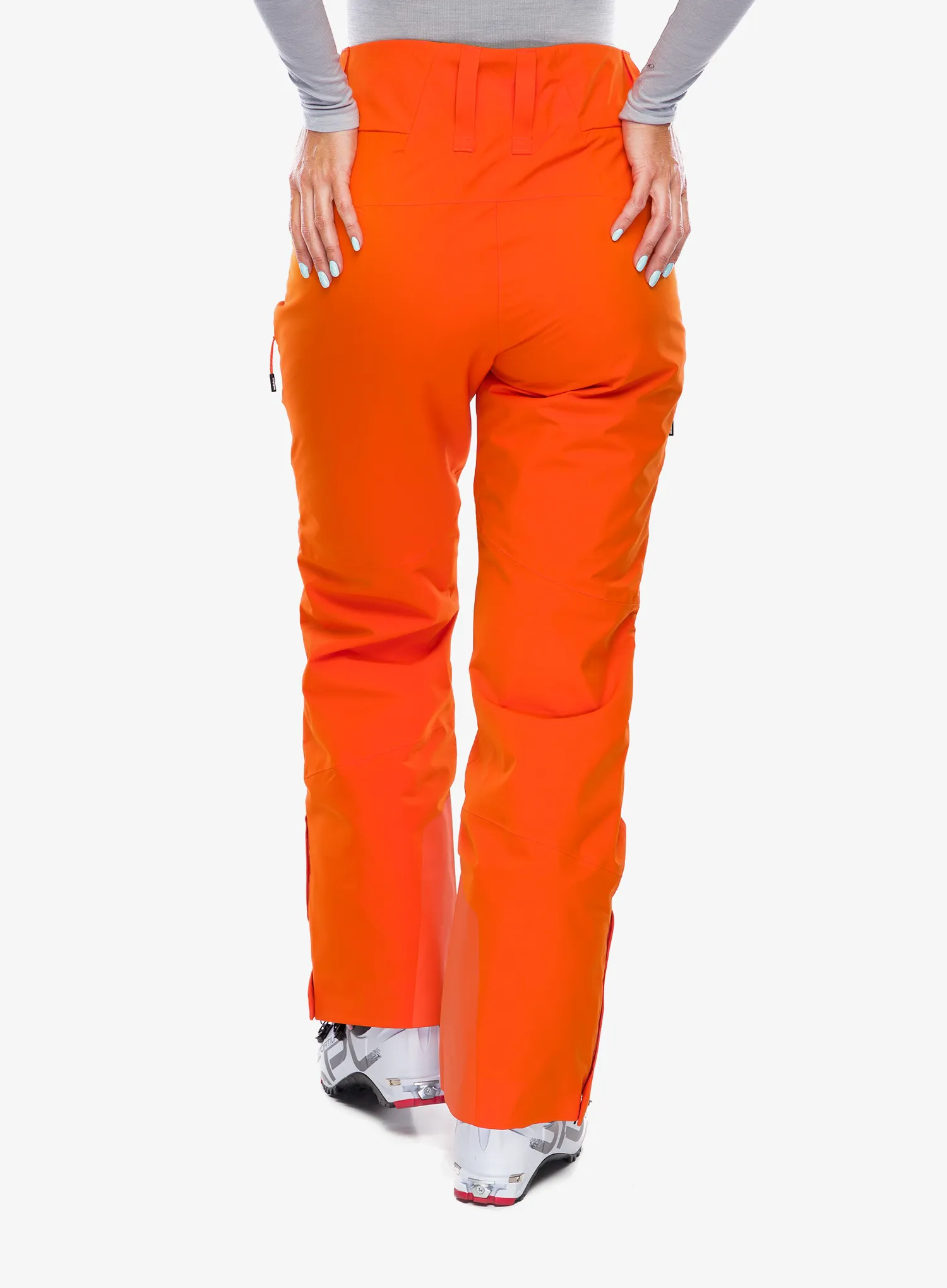 Pantaloni schi femei Maloja Bernina - orange sun