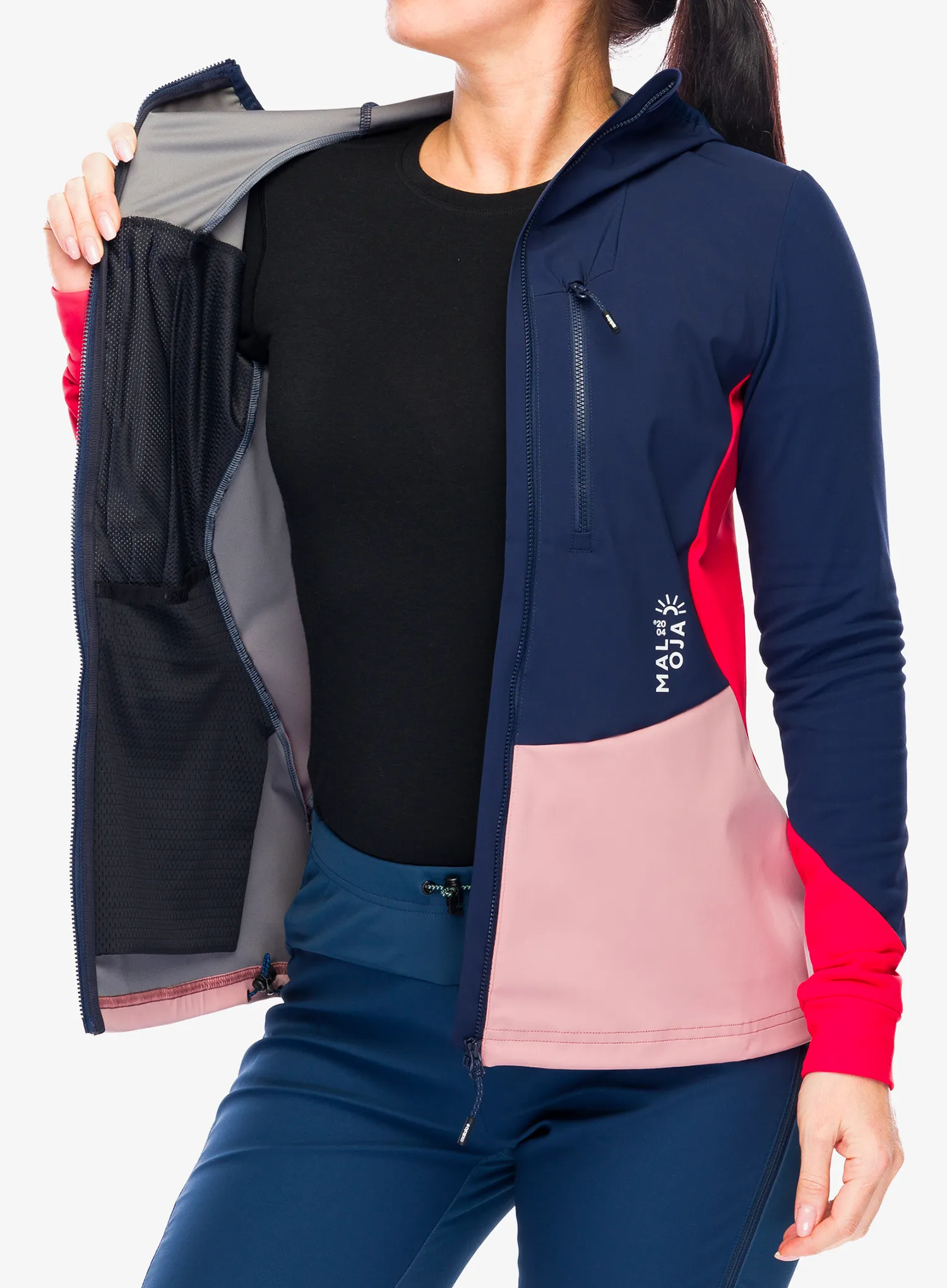 Geaca softshell femei Maloja Korain - night sky