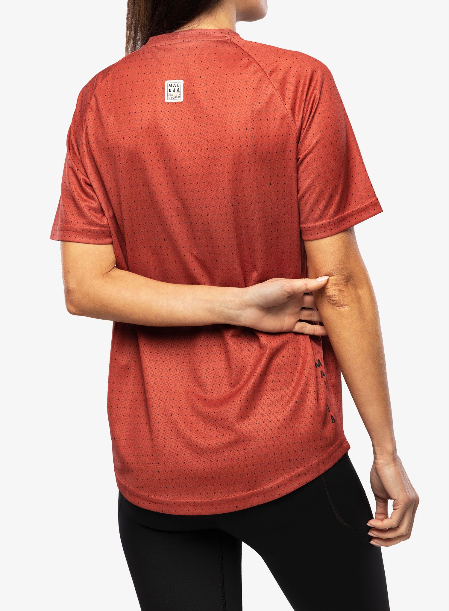 Tricou ciclism femei Maloja Sandling Multi 1/2 - rosehip