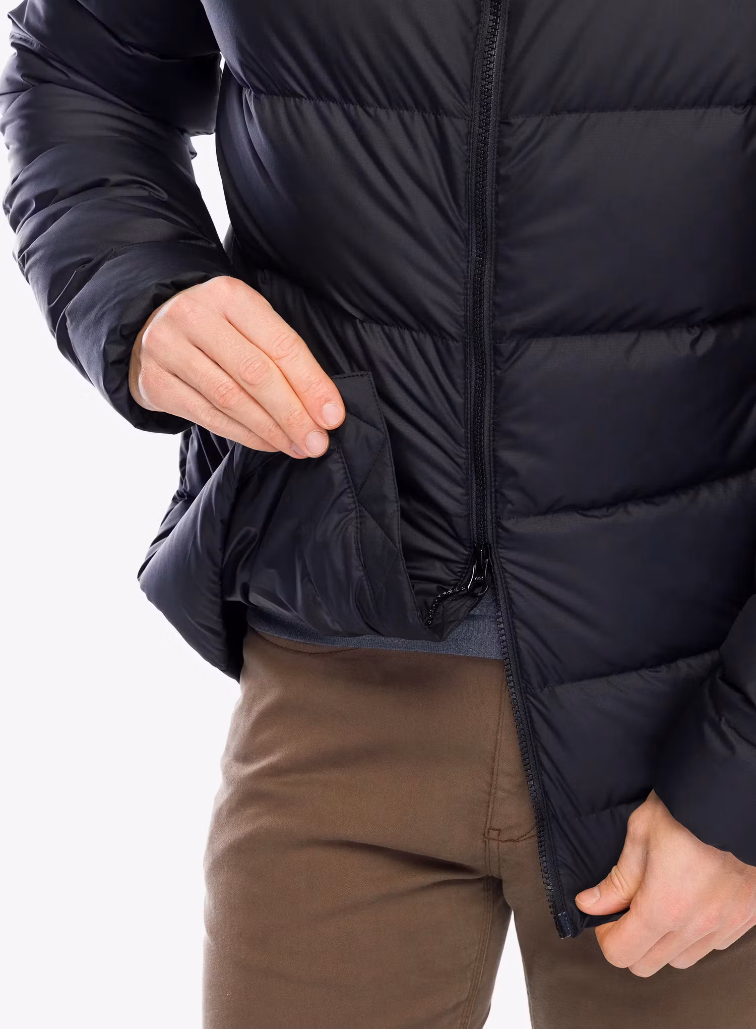 Geaca matlasata Mammut Whitehorn IN Jacket - black