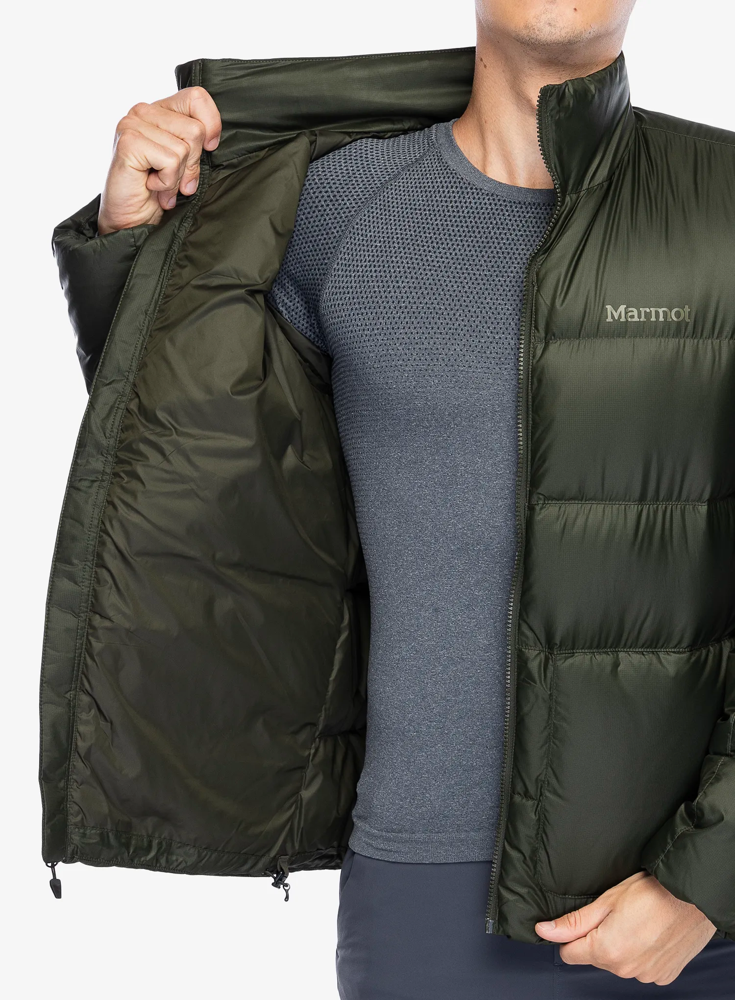 Geaca matlasata Marmot Guides Down Jacket - rosin green