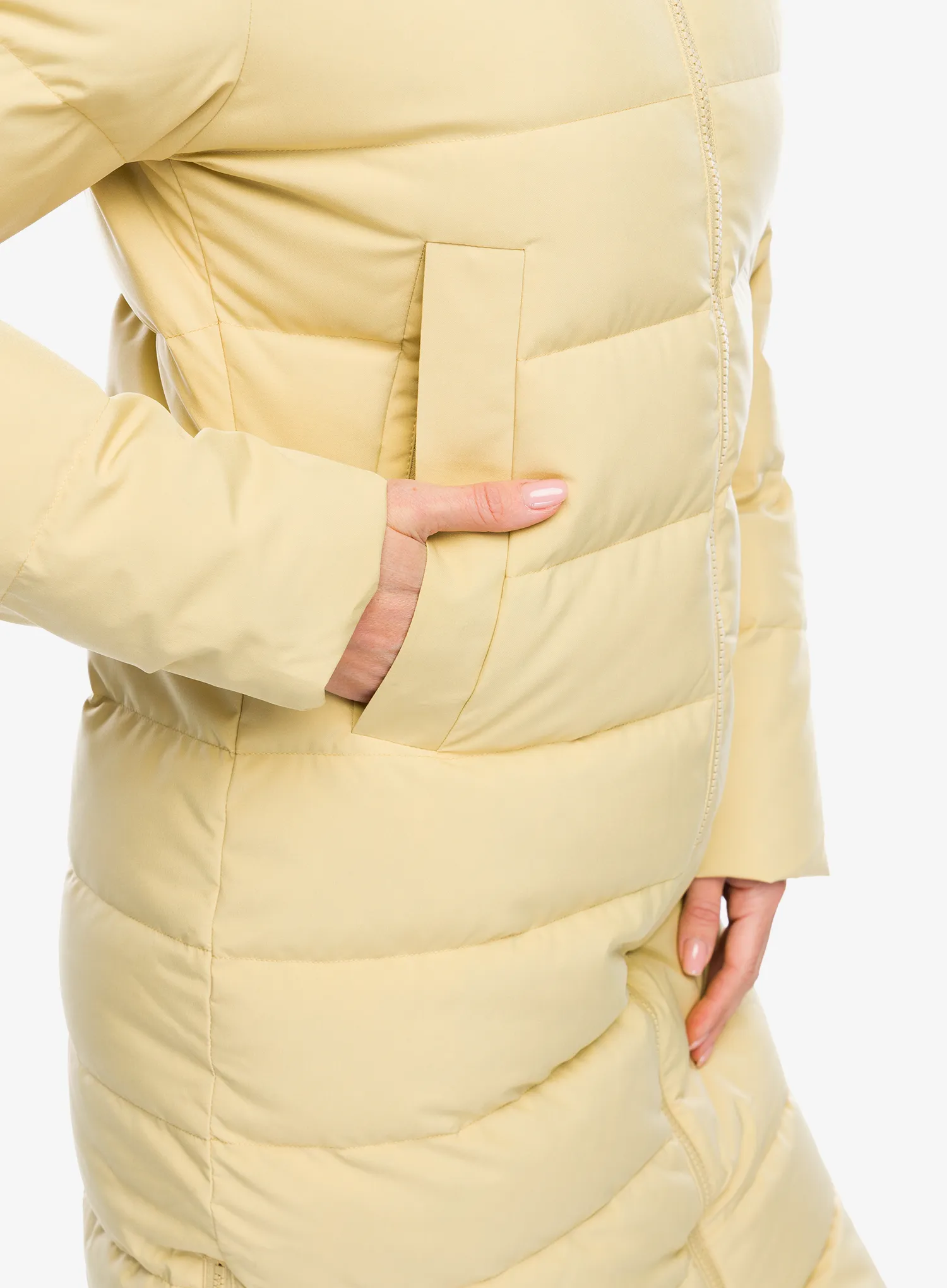 Palton matlasat femei Marmot Prospect Coat - light oak