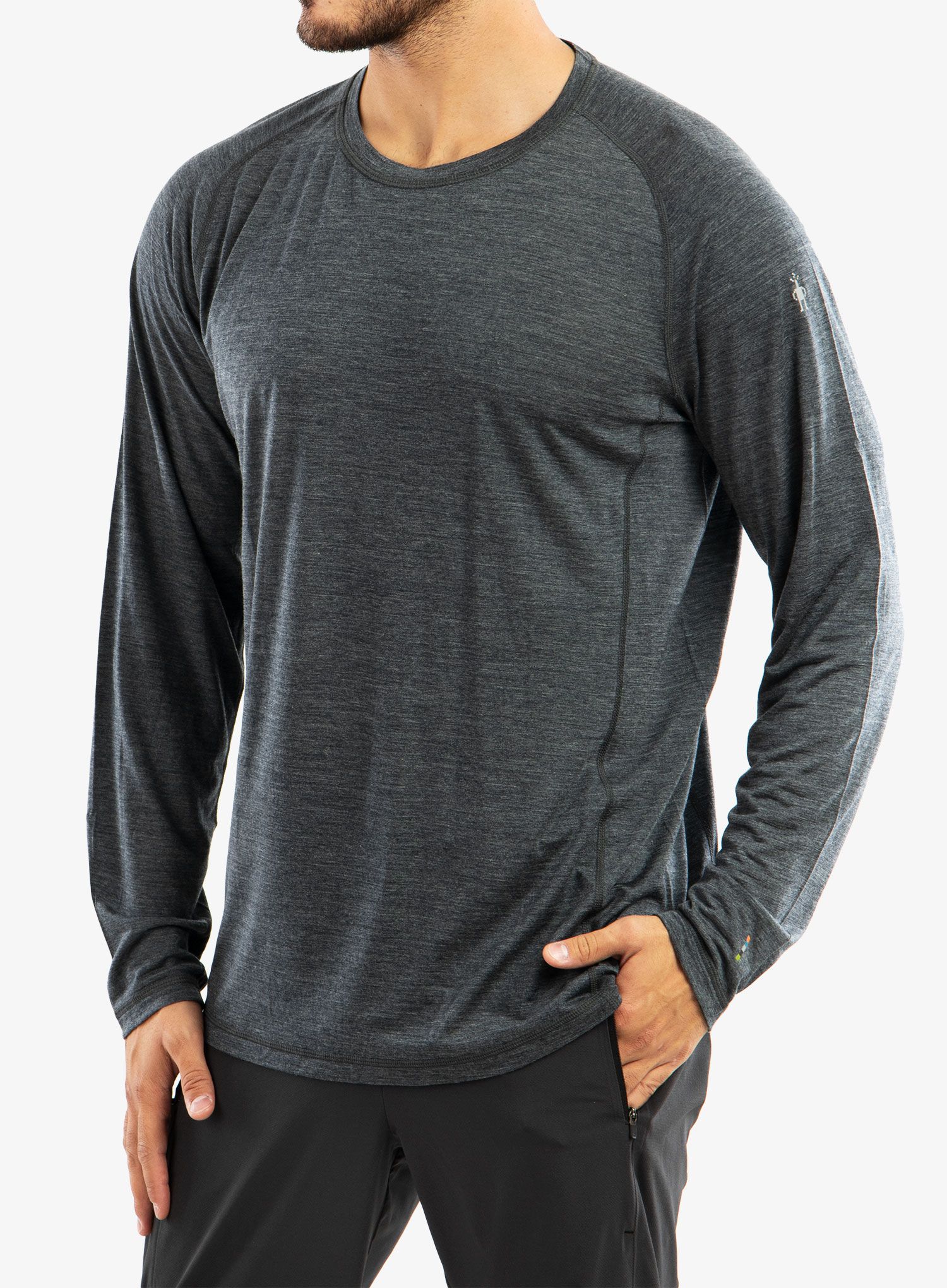 Hanorac Smartwool Merino Sport Ultralite L/S - charcoal