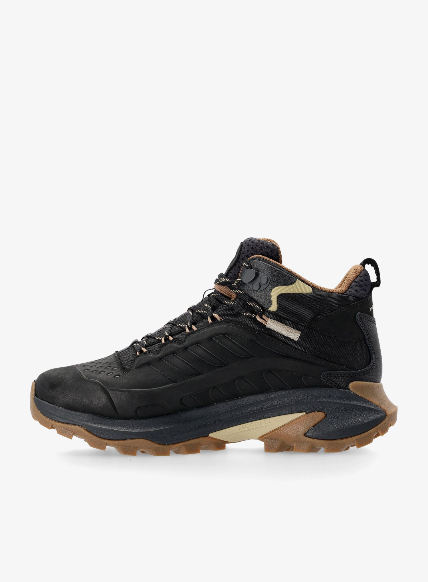 Pantofi outdoor Merrell Moab Speed 2 LTR Mid WP - black