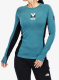 Bluza cu maneca lunga femei Millet Trilogy Wool TS LS - hydro/black