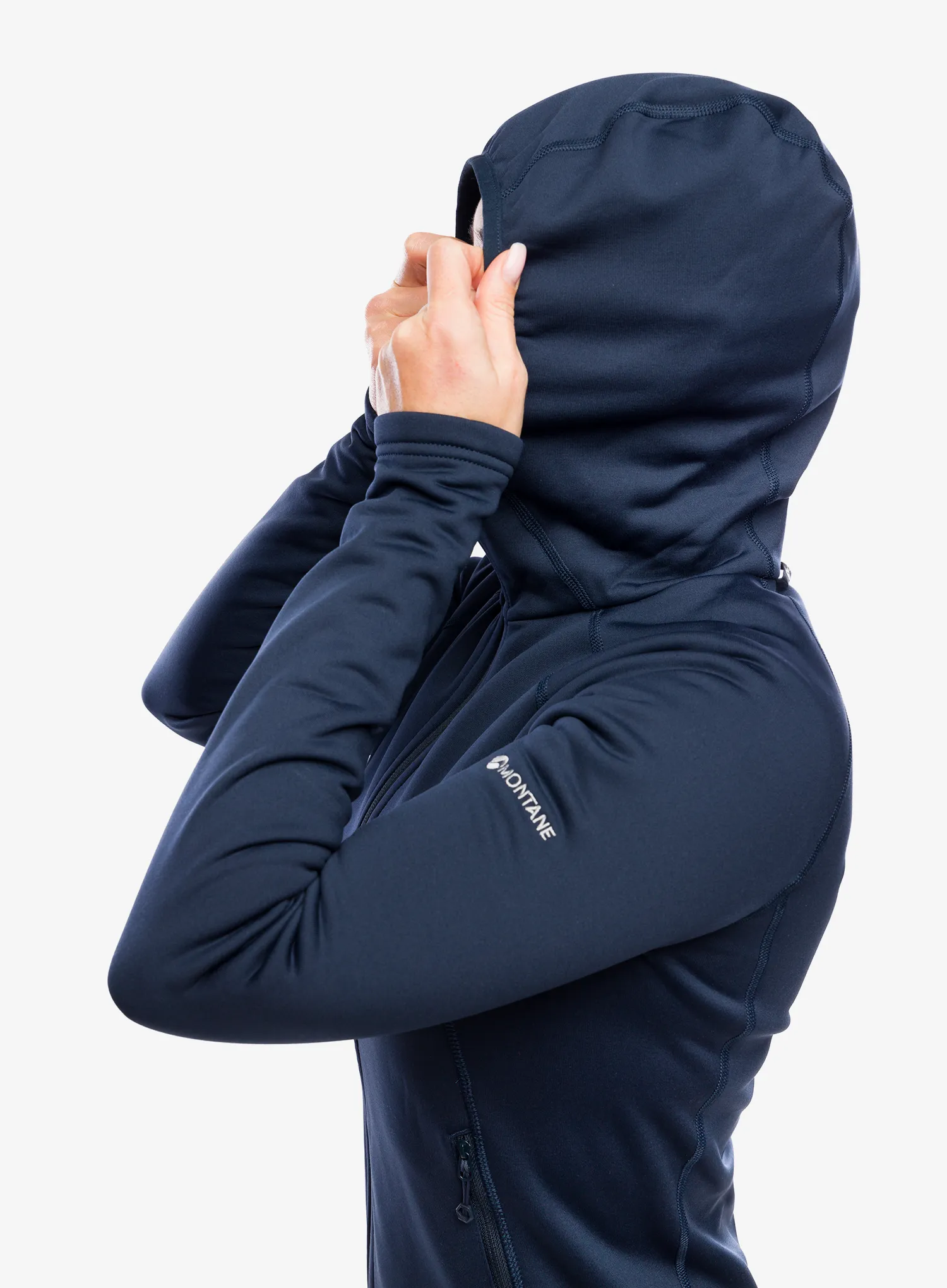 Hanorac cu gluga femei Montane Fury Hoodie - eclipse blue
