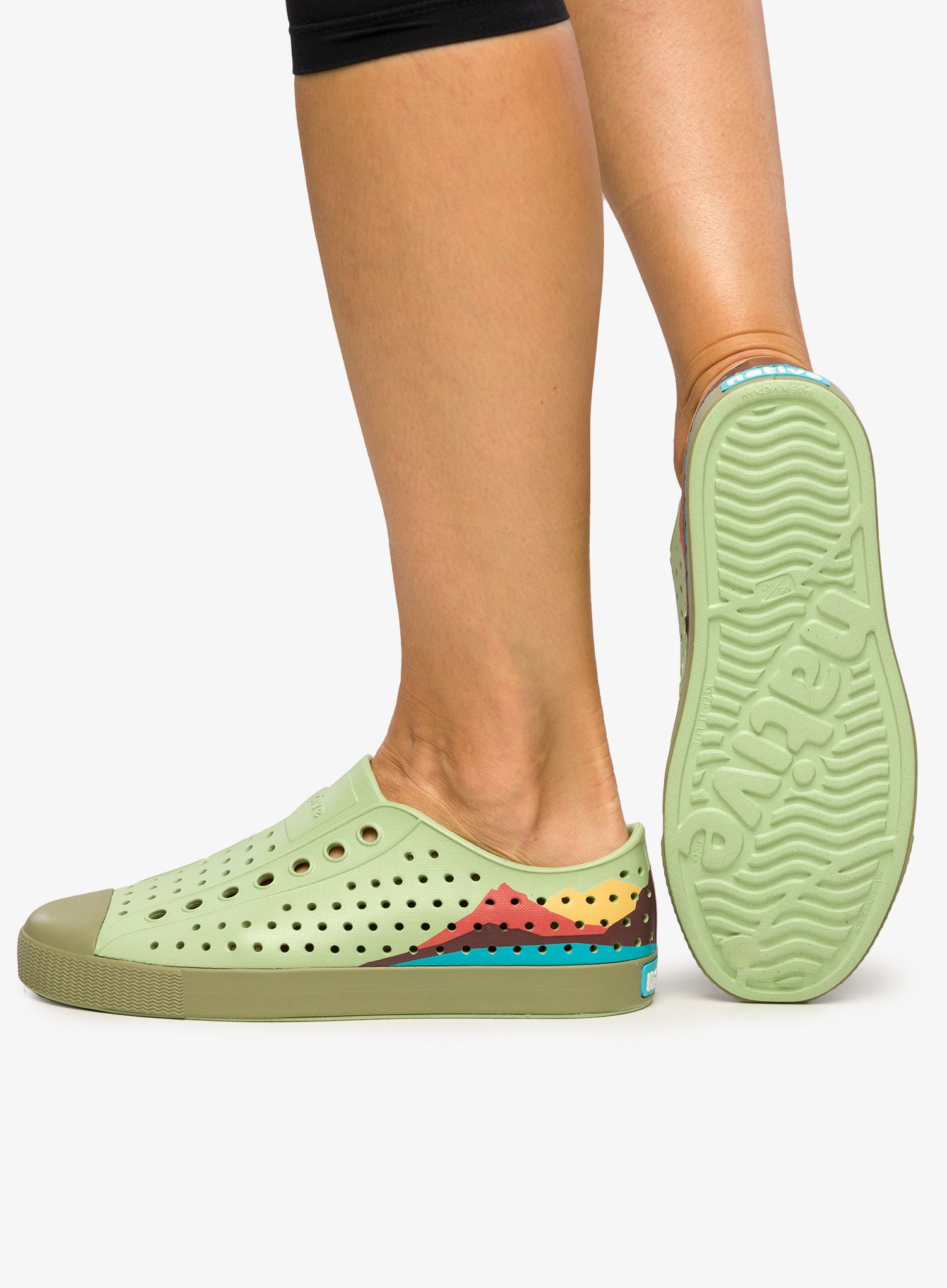 Incaltari lifestyle Native Jefferson Block - tea green