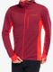 Jachetă fleece Norrona Falketind Warm2 Octa Hood - adrenalin/rhubarb