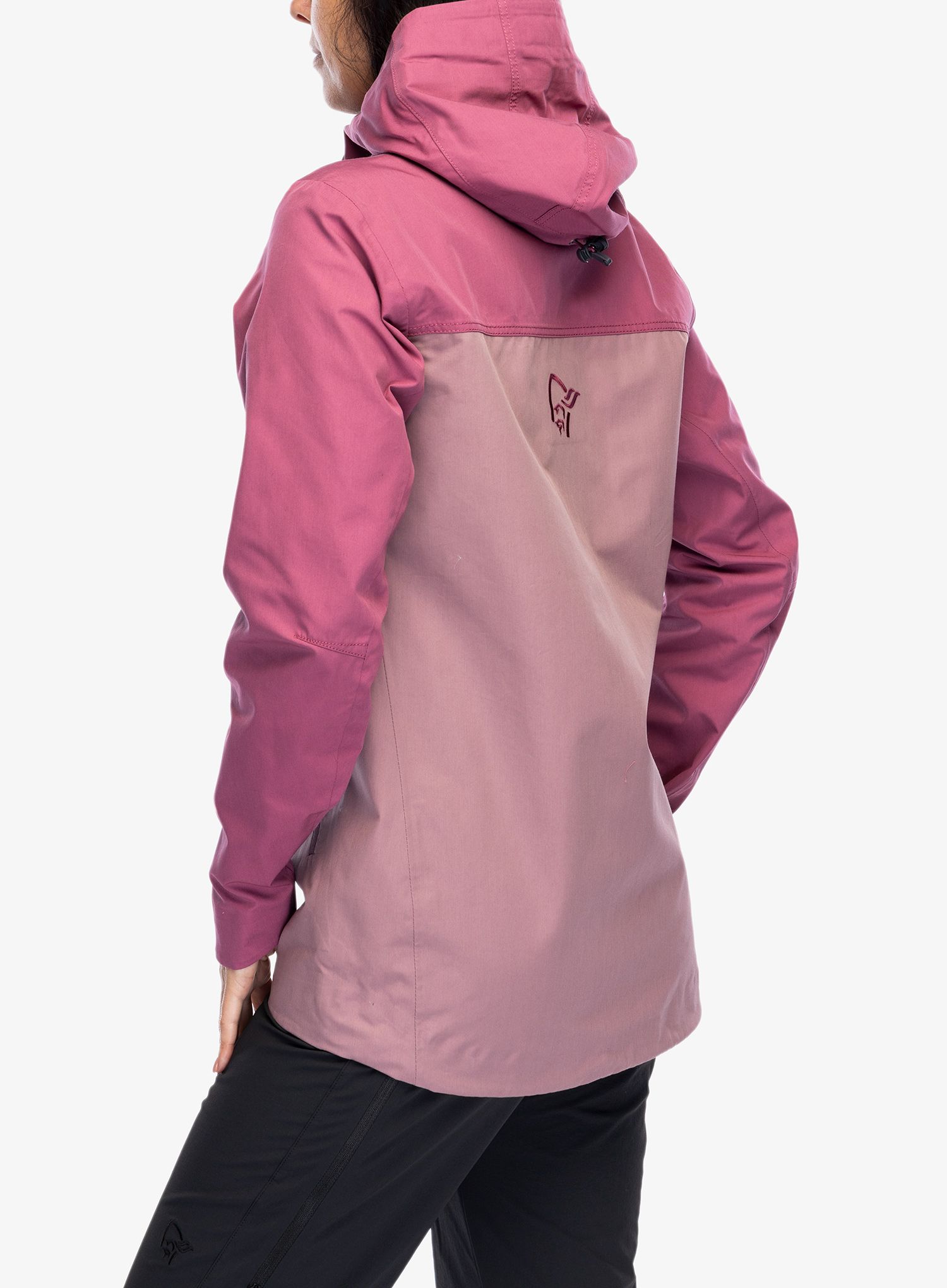 Geaca femei Norrona Femund Cotton Jacket - grape shake