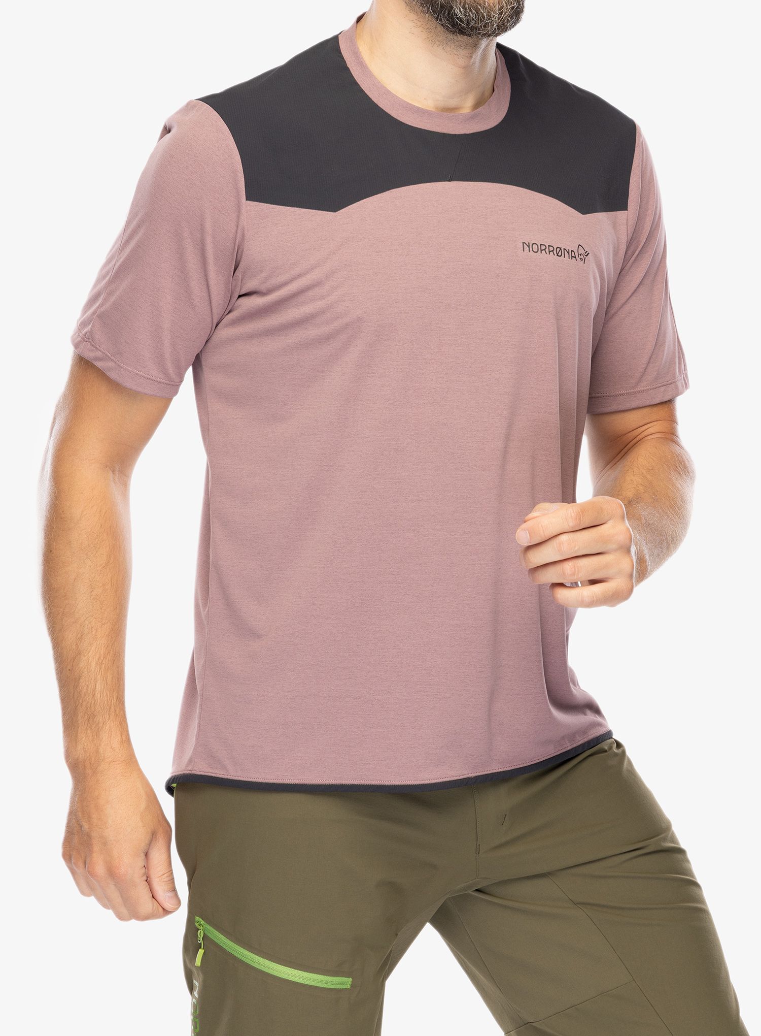 Tricou ciclism Norrona Skibotn Equaliser Tech T-Shirt - grape shake