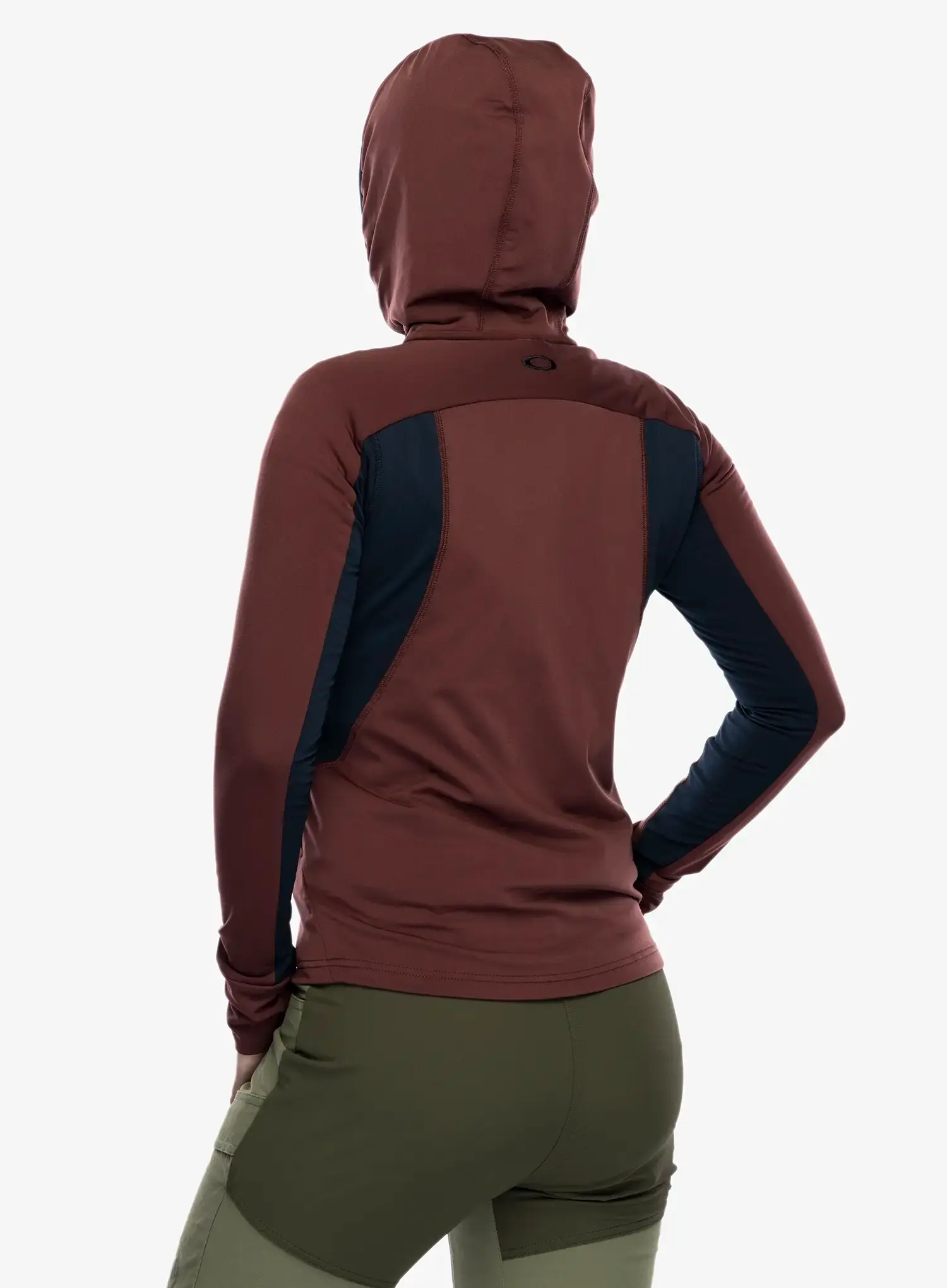 Hanorac cu gluga Oakley Drift Tech Fleece - blackout/grenache