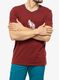 Tricou bumbac Ocun Classic T Organic Airwolf - wine syrah
