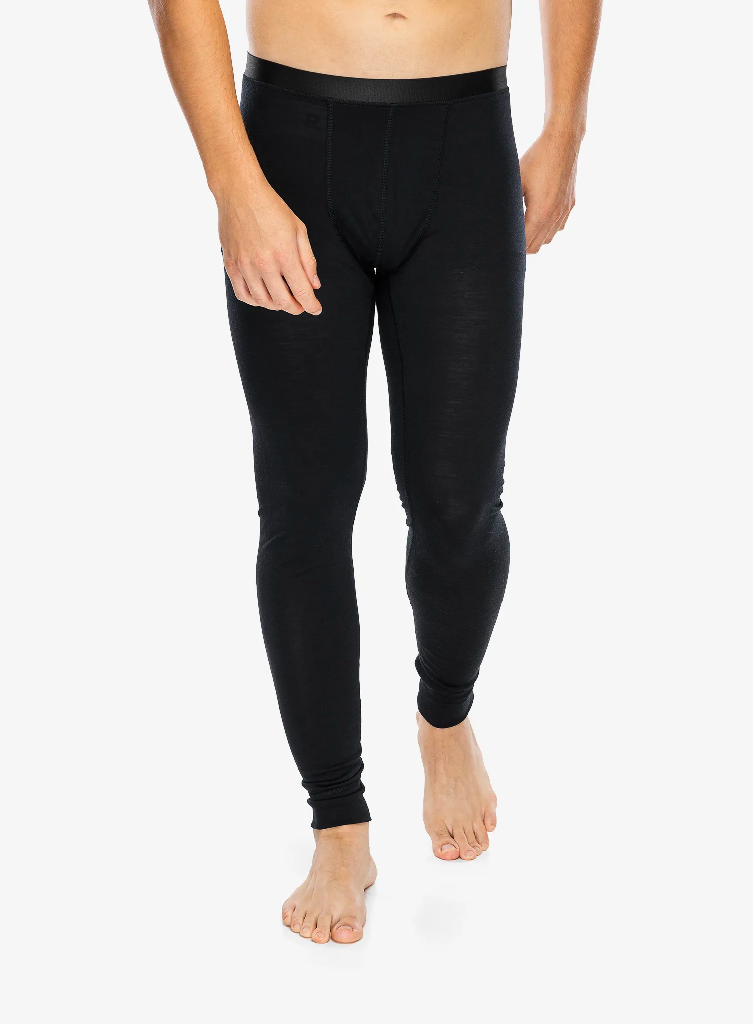 Colanti barbati Odlo Merino 160 BL Bottom Long - black