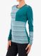 Hanorac Ortovox 185 Rock'N'Wool Long Sleeve - ice waterfall