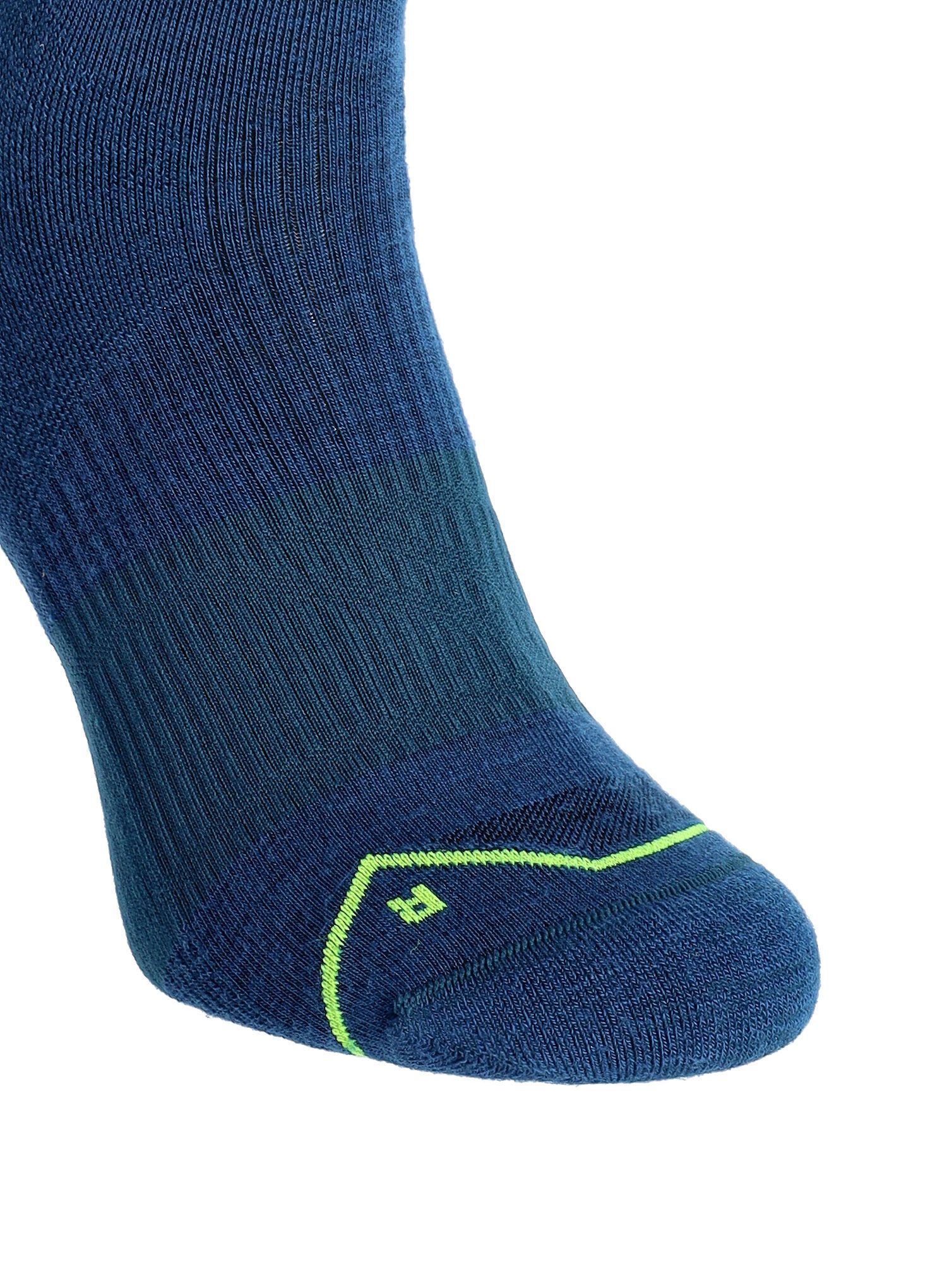 Sosete lana merinos Ortovox Alpine Pro Comp Mid Socks - petrol blue