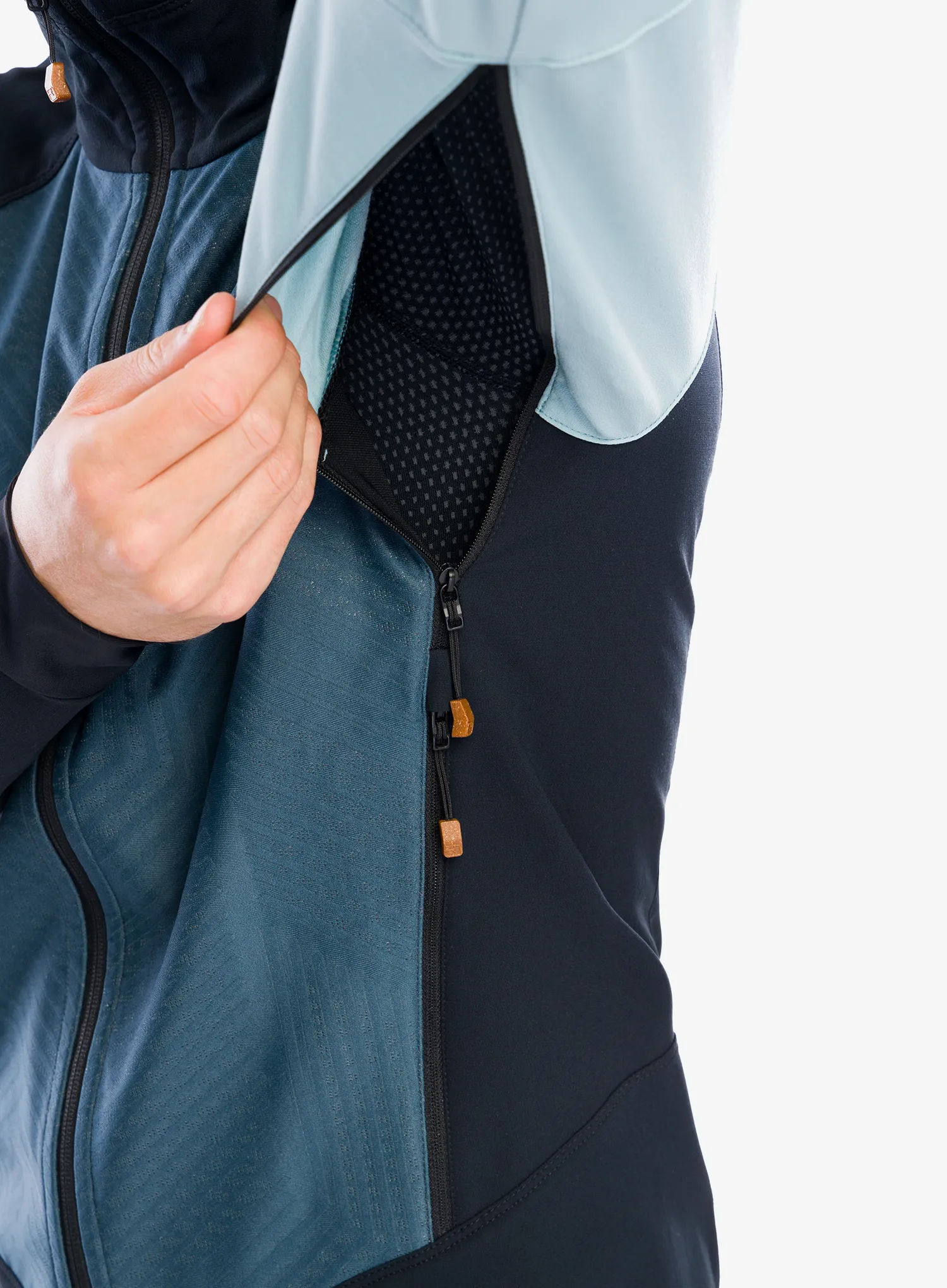 Geaca de vant Ortovox Col Becchei Jacket - dark arctic grey