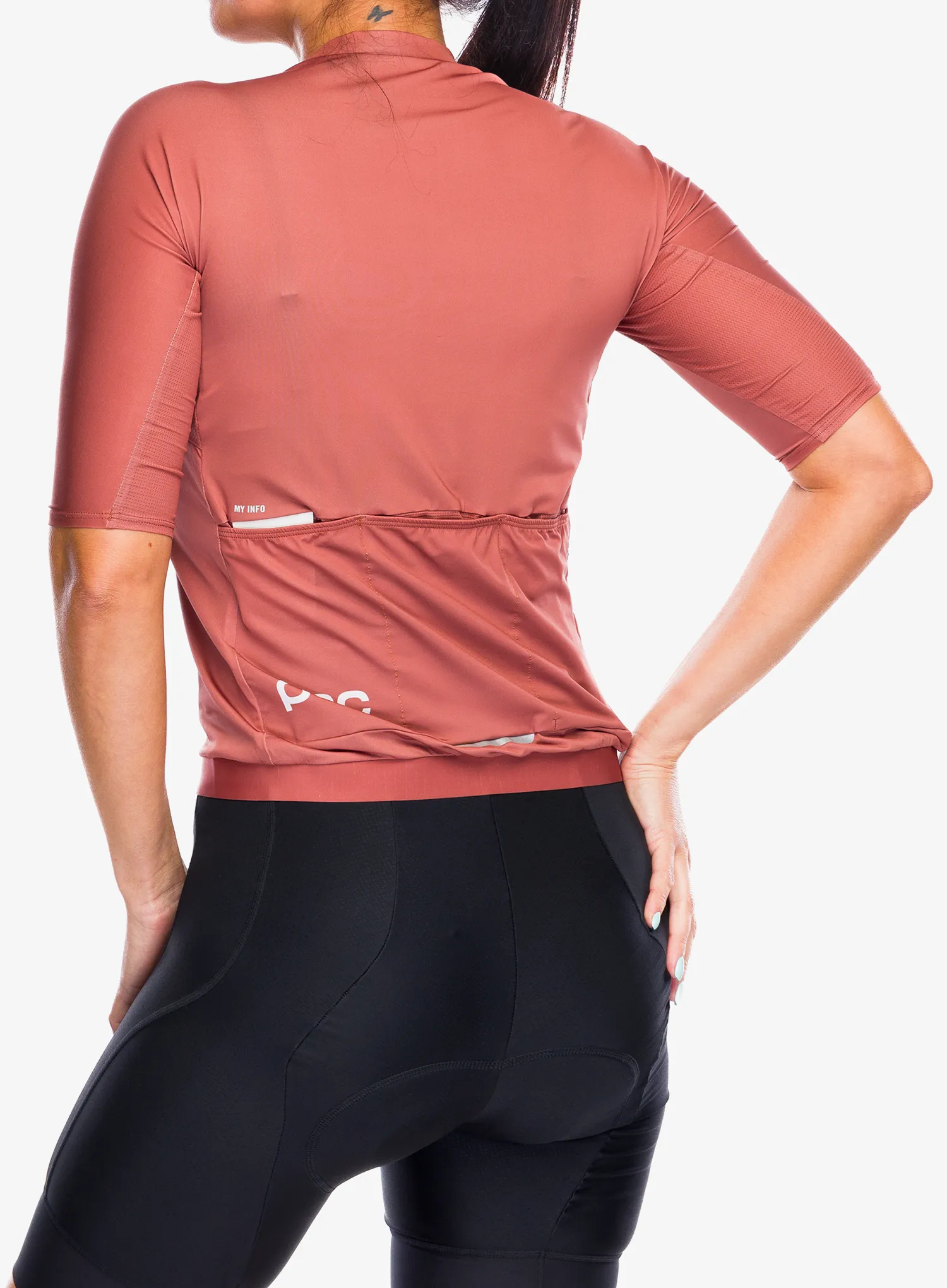 Tricou ciclism femei POC Pristine Jersey - himalayan salt
