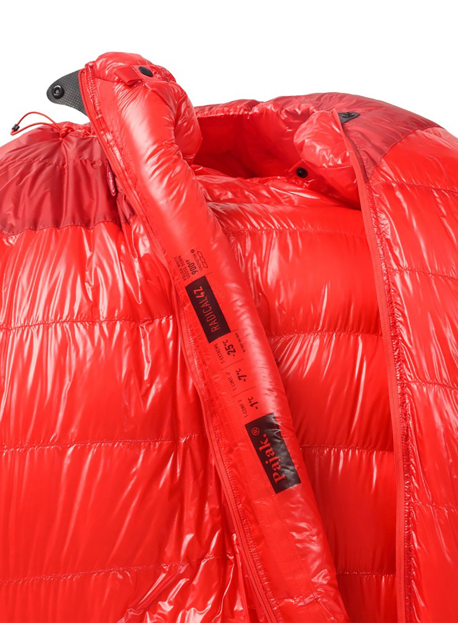 Sac de dormit matlasat Pajak Radical 4Z (165 cm) - red