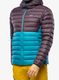 Geaca matlasata Patagonia Down Sweater Hoody - belay blue