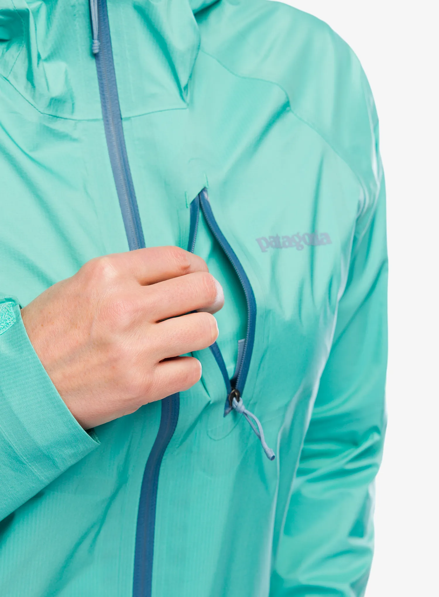 Geaca de munte femei Patagonia Storm 10 Jacket - fresh teal