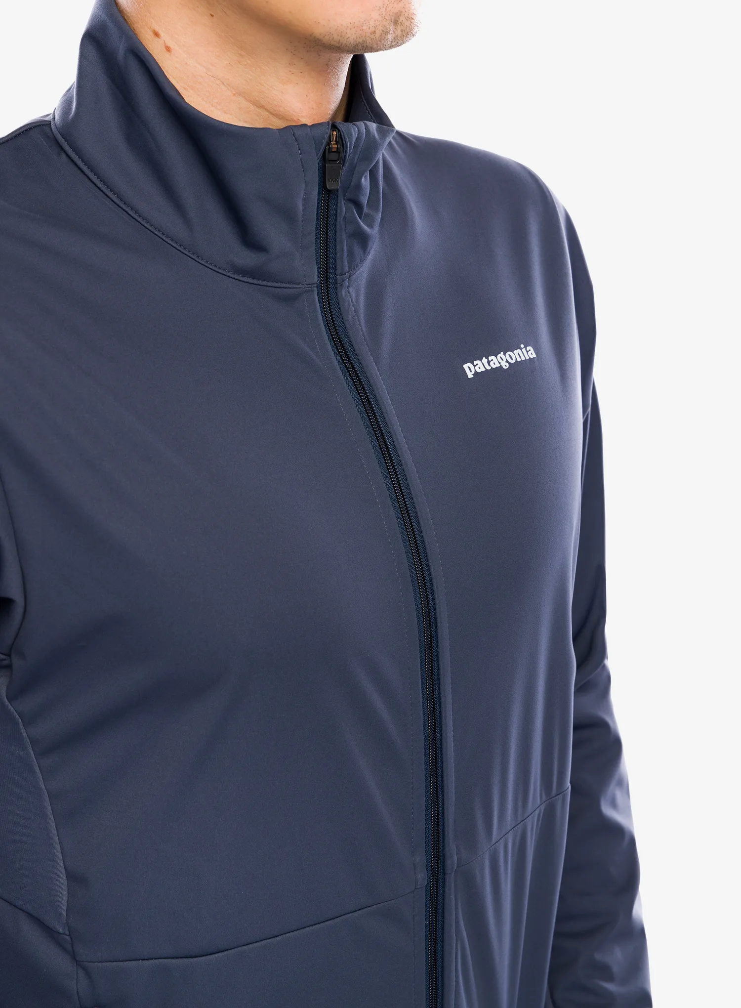 Geaca alergare Patagonia Wind Shield Jacket - smolder blue