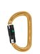 Carabiniera escalada Petzl Am'D Ball-Lock - gold