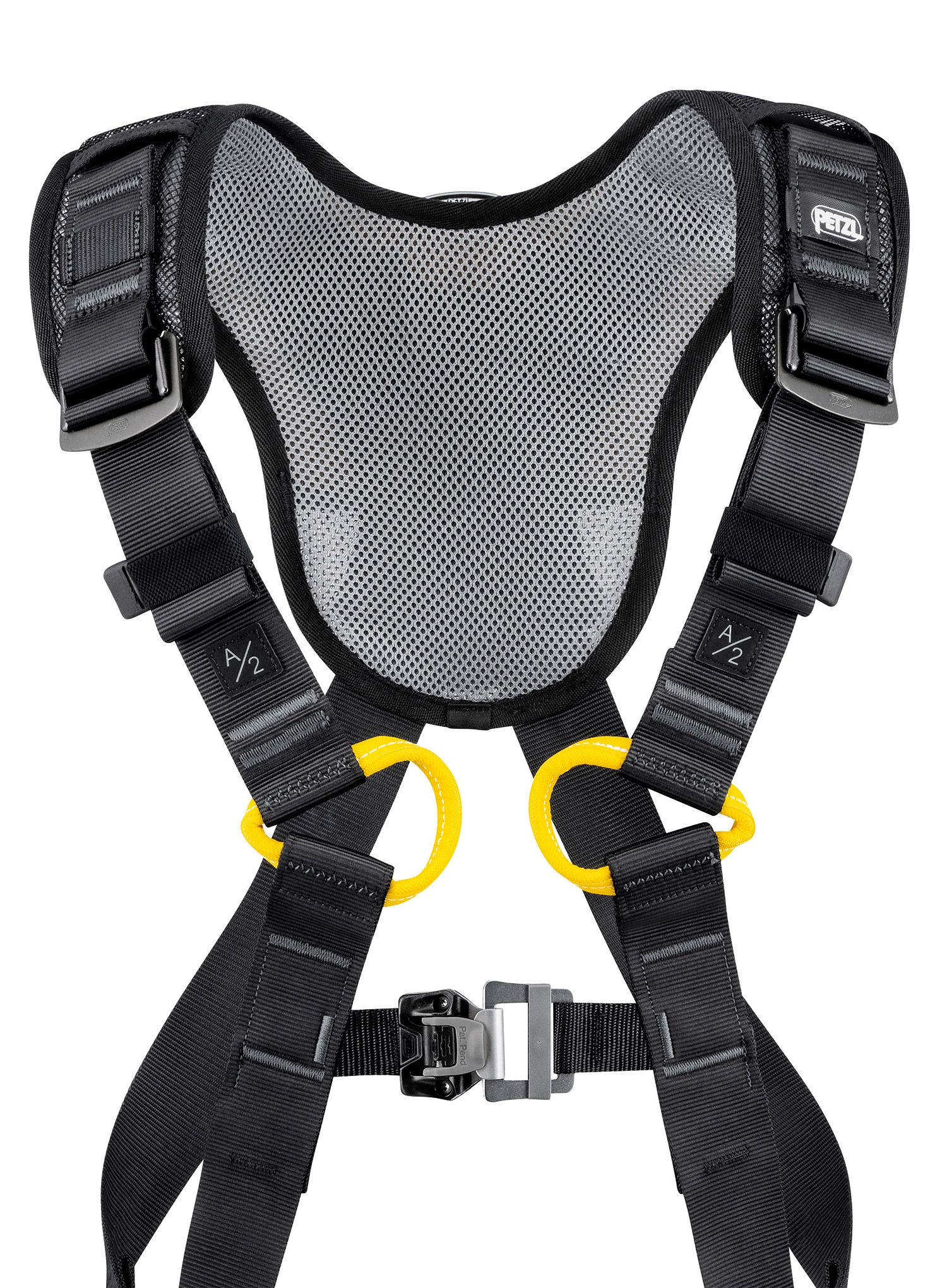 Ham alpinism utilitar Petzl Newton Fast size 2 - black/yellow