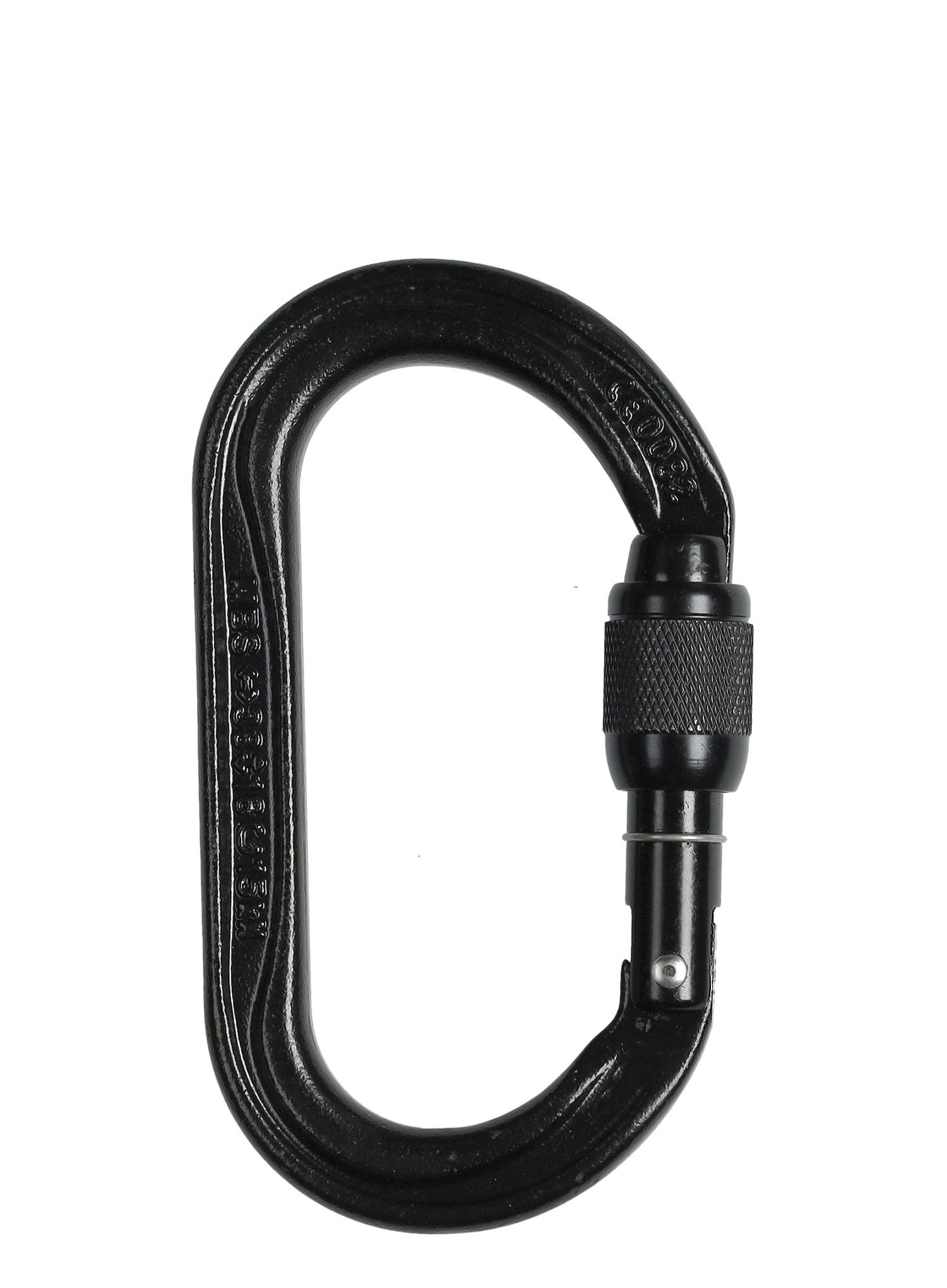 Carabină Petzl Oxan Screw-Lock - black