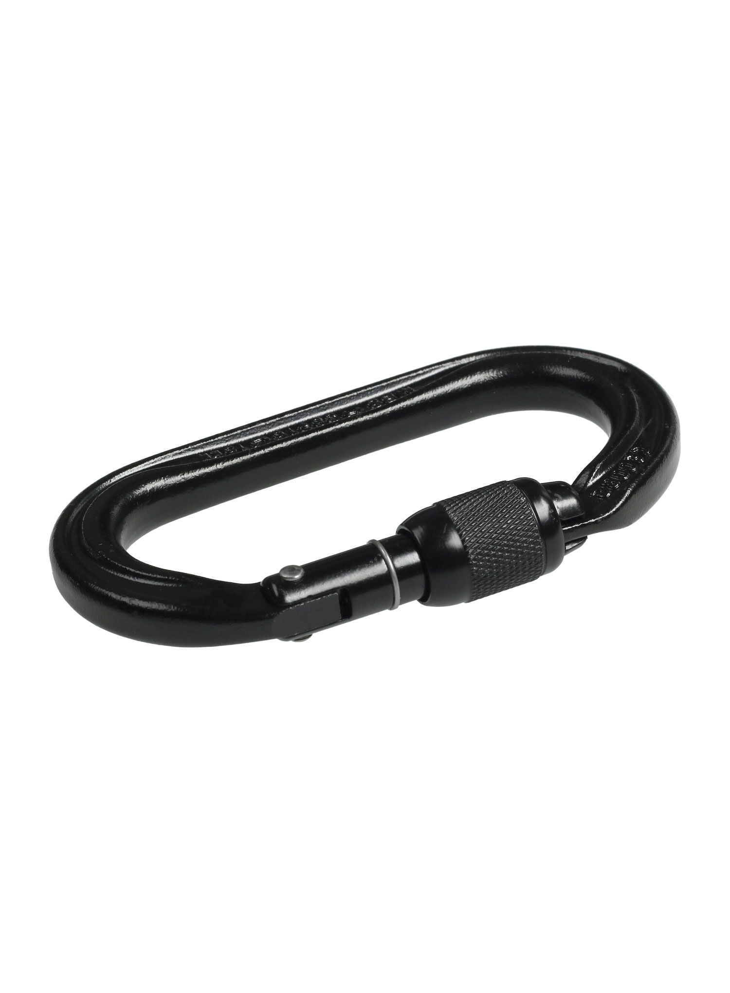 Carabină Petzl Oxan Screw-Lock - black