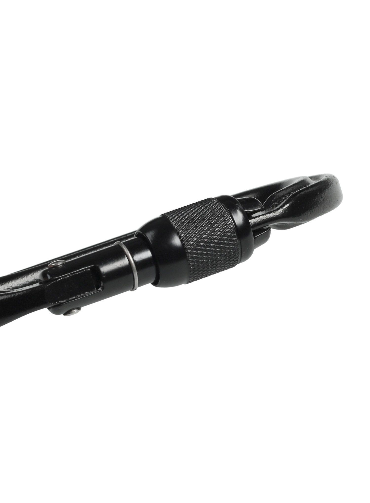 Carabină Petzl Oxan Screw-Lock - black