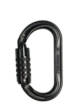 Carabină Petzl Oxan Triact-Lock - black