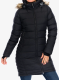 Palton matlasat femei Rab Deep Cover Parka - black