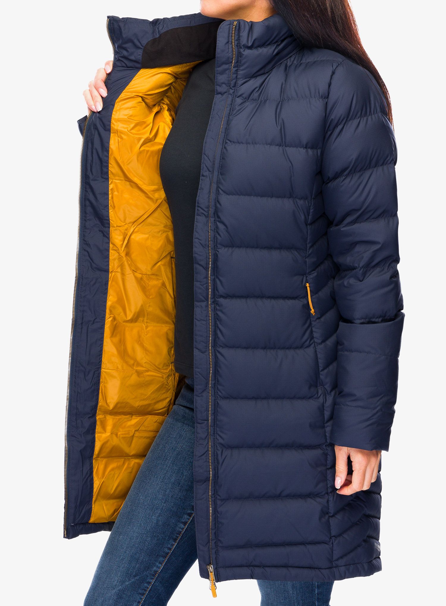 Haina femei Rab Deep Cover Parka - deep denim