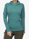 Hanorac fleece femei Rab Modulus Hoody - eucalyptus