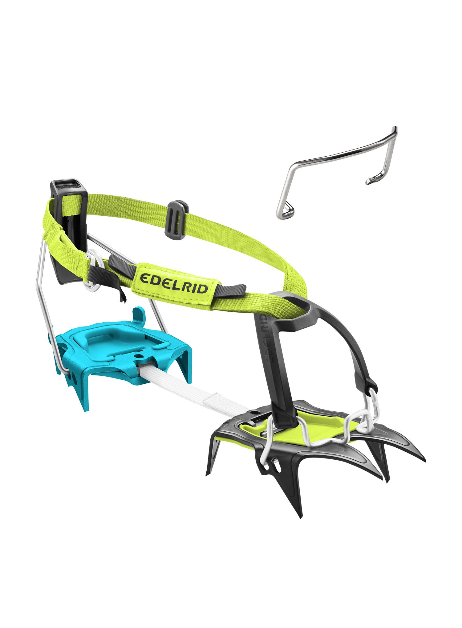 Colțari schi de tură Edelrid Nemo Hybrid Auto - oasis icemint