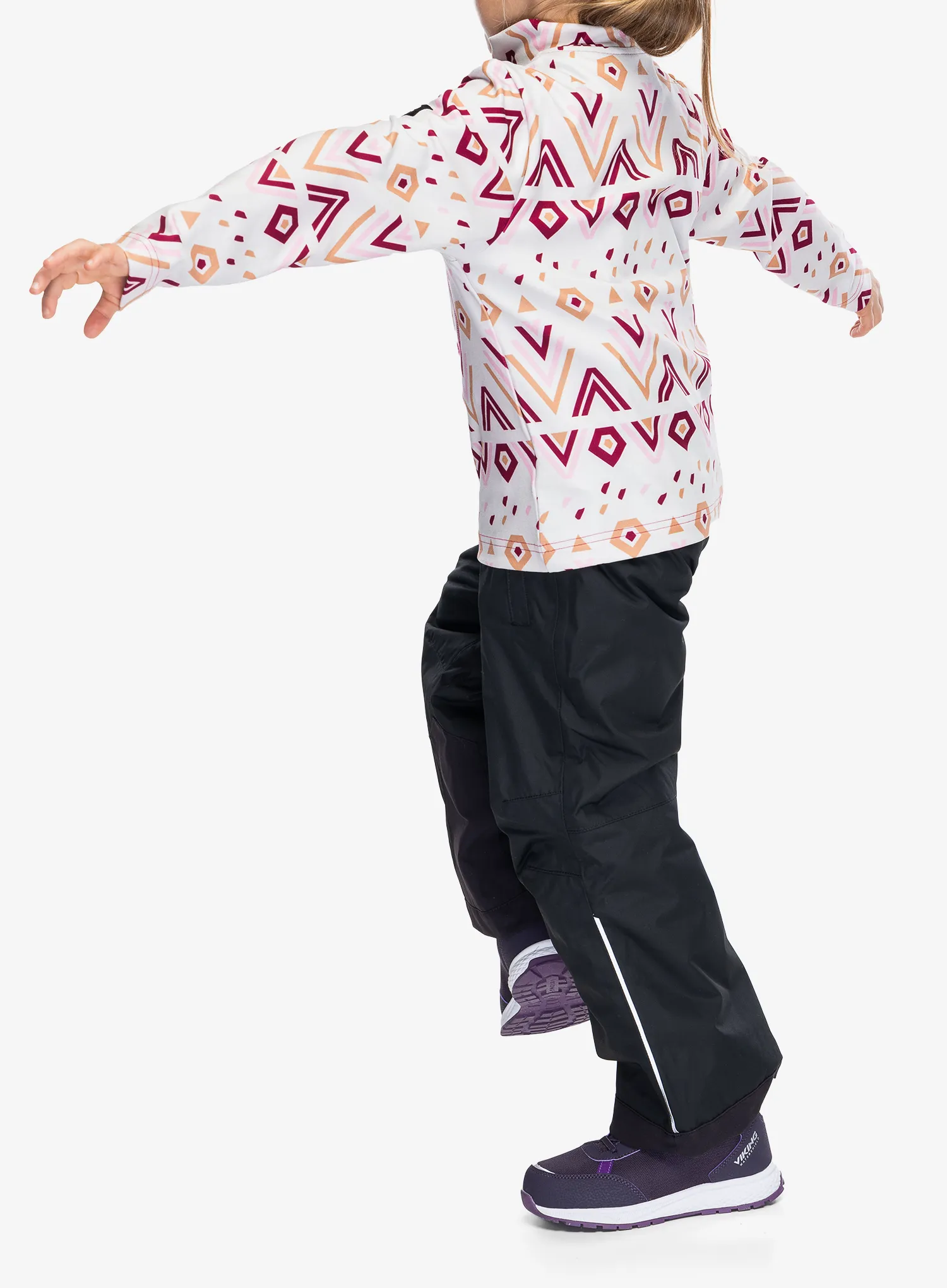 Hanorac pentru fete Reima Iisisti - cool burgundy