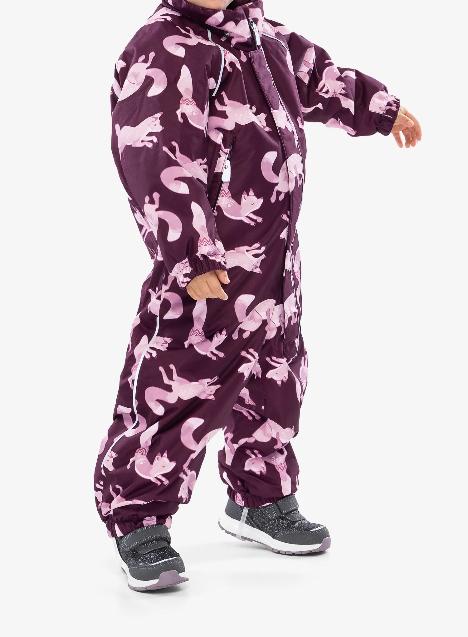 Costumul pentru copii Reima Lappi - deep purple