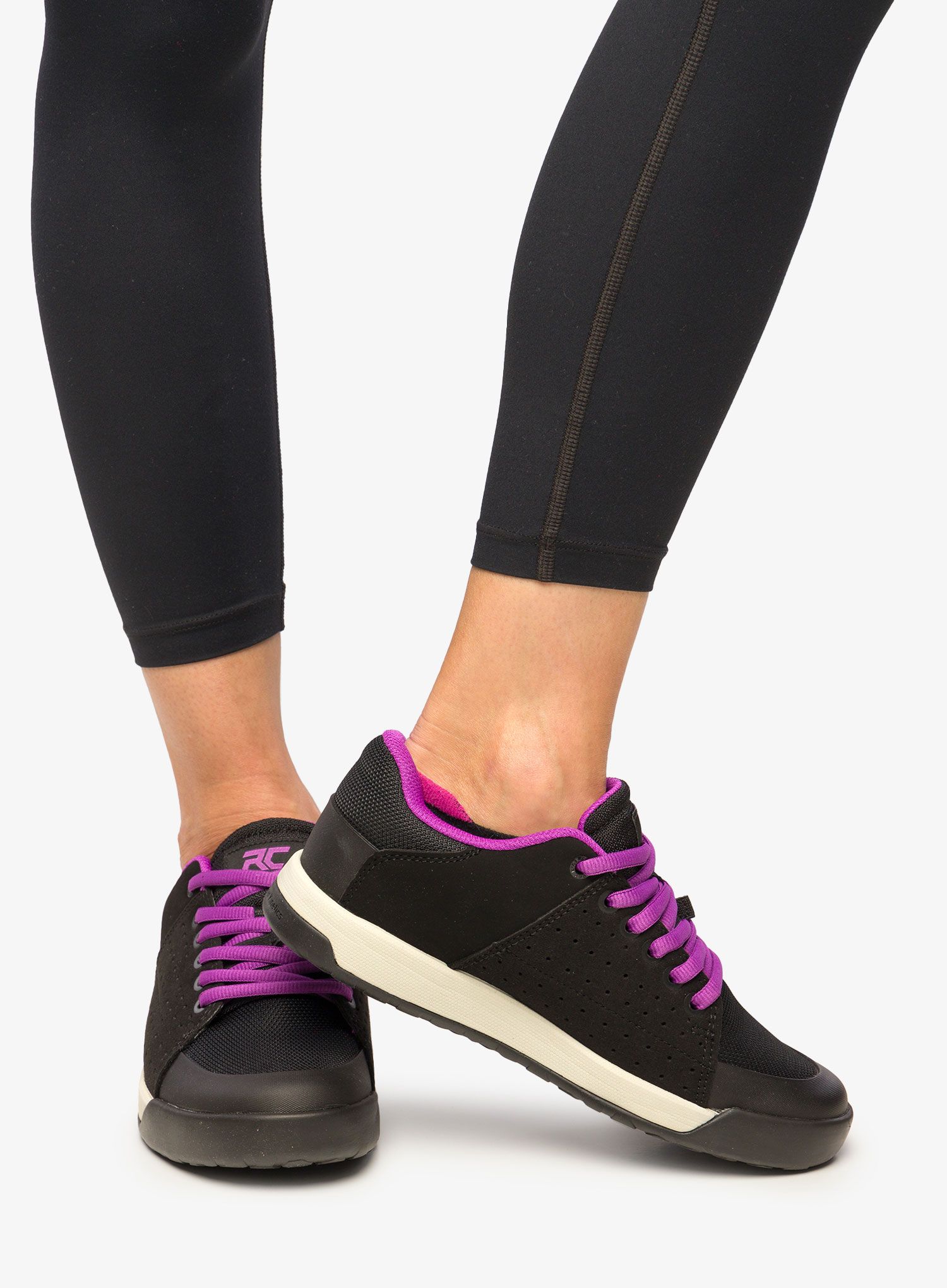 Pantofi ciclism Ride Concepts Livewire - black/purple