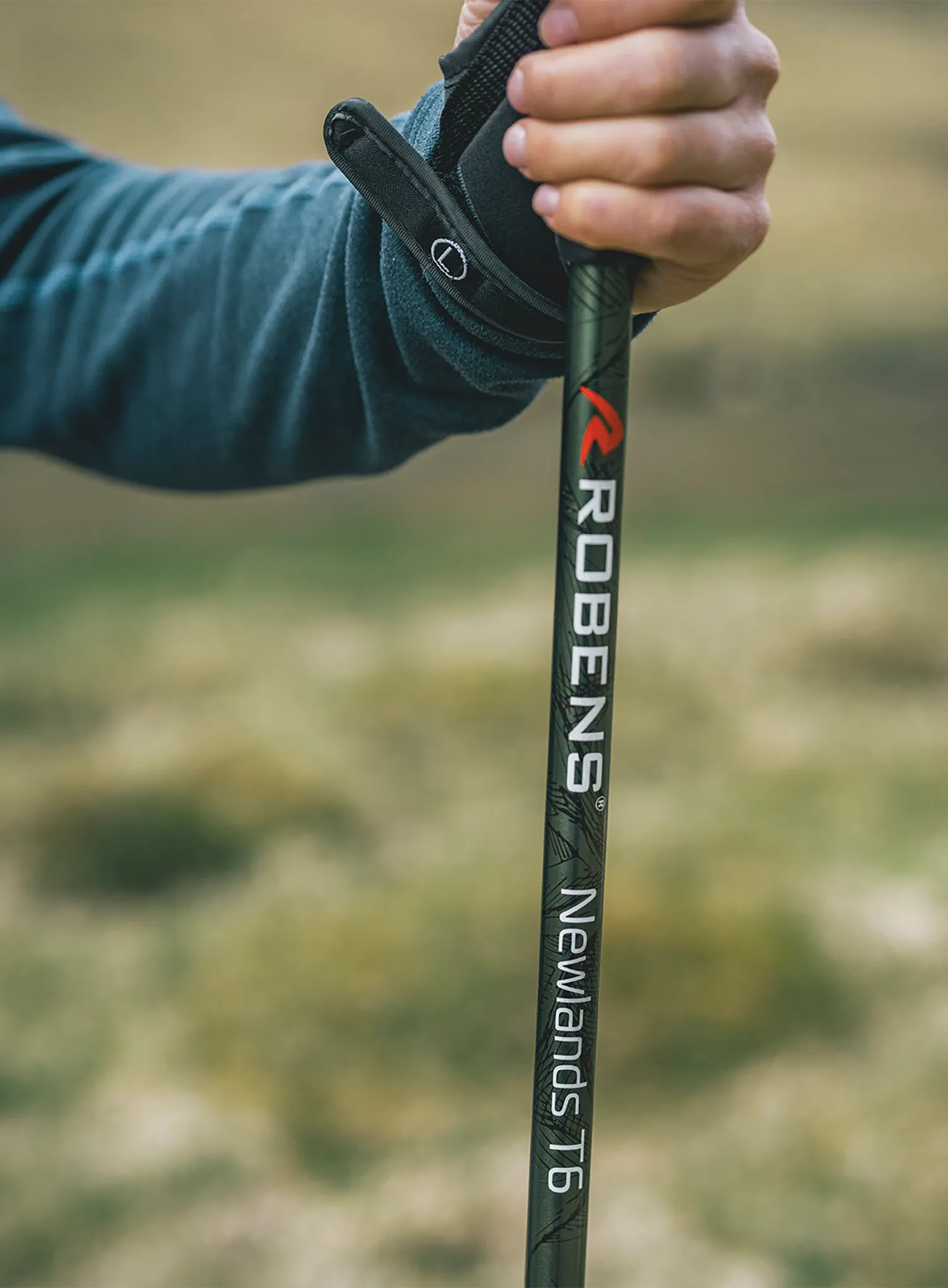 Bețe trekking aluminiu Robens Newlands T6 - black