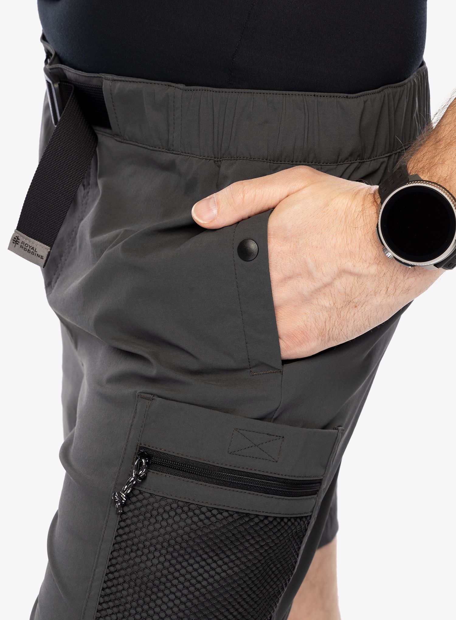 Pantaloni scurti drumetie Royal Robbins Merced Short - charcoal