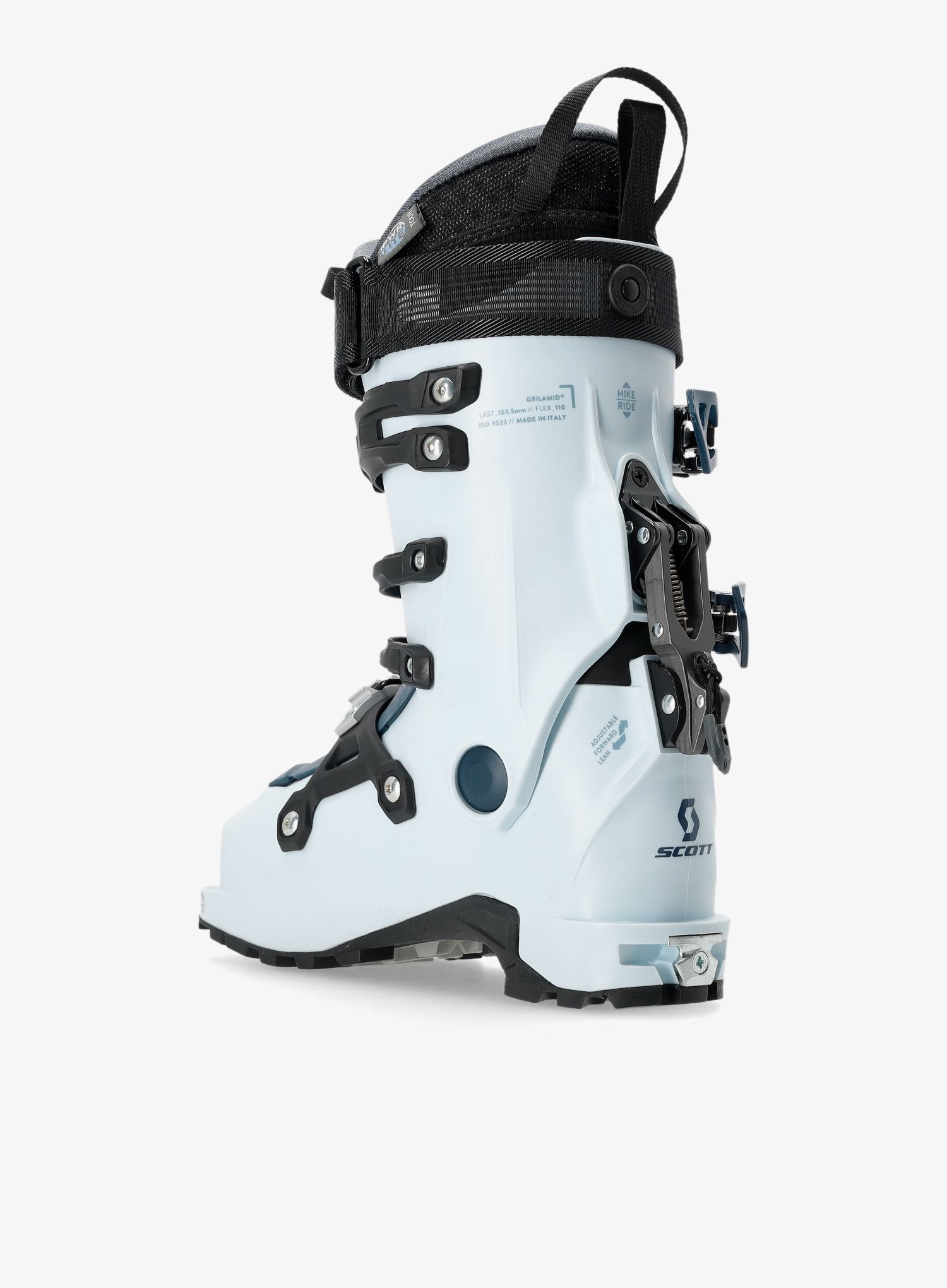 Clapari de tura pentru femei SCOTT Boot Celeste Tour - glace blue