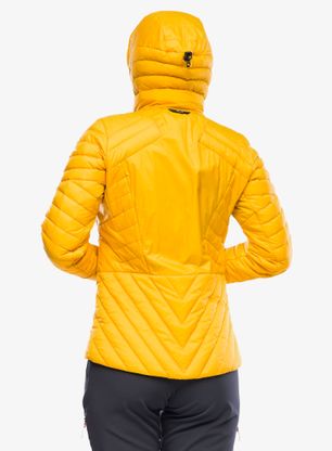Geaca hibridă femei Salewa Ortles Hybrid RDS DWN Jacket - gold
