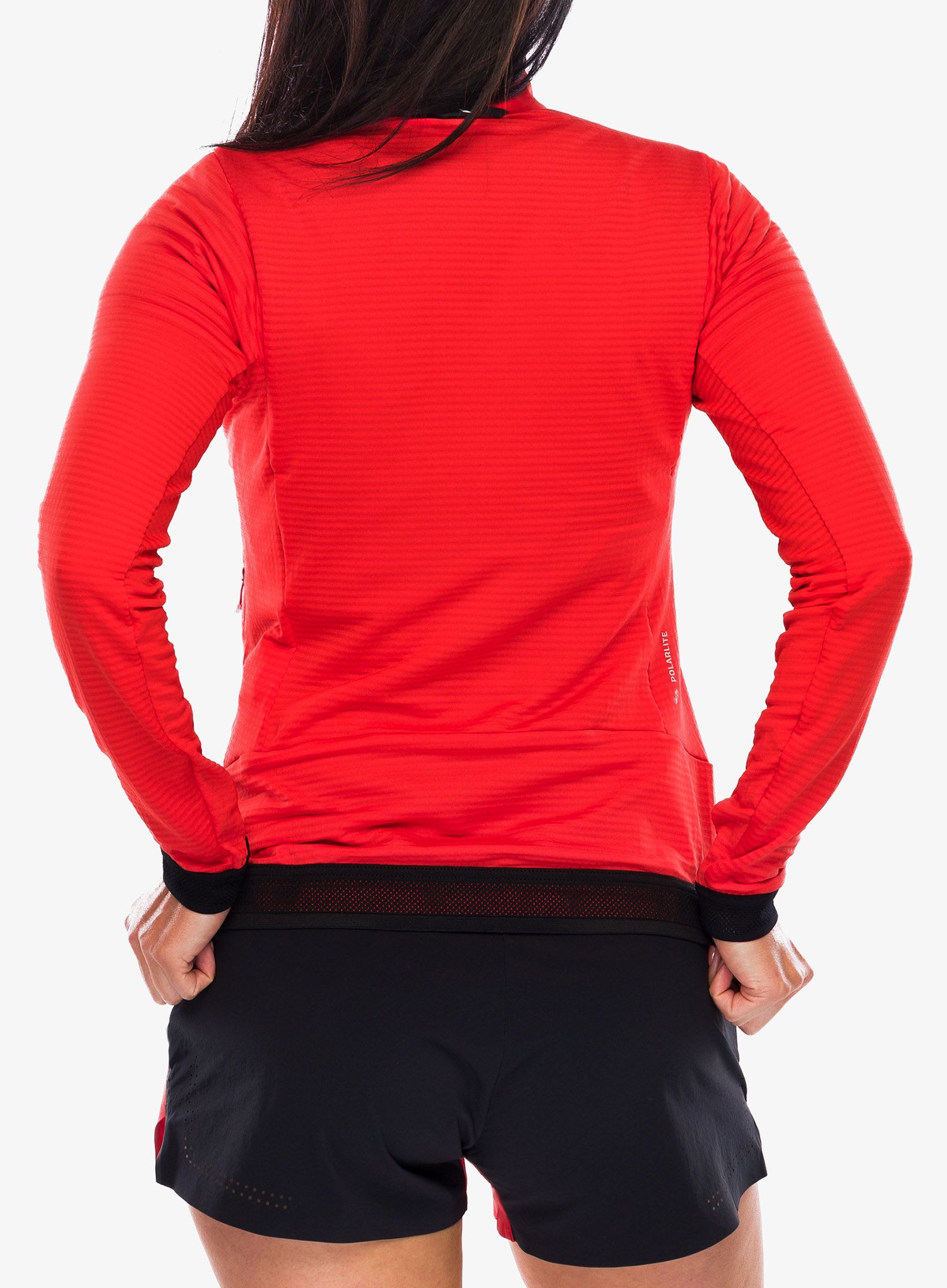 Hanorac fleece femei Salewa Pedroc PL 2 Jacket - flame