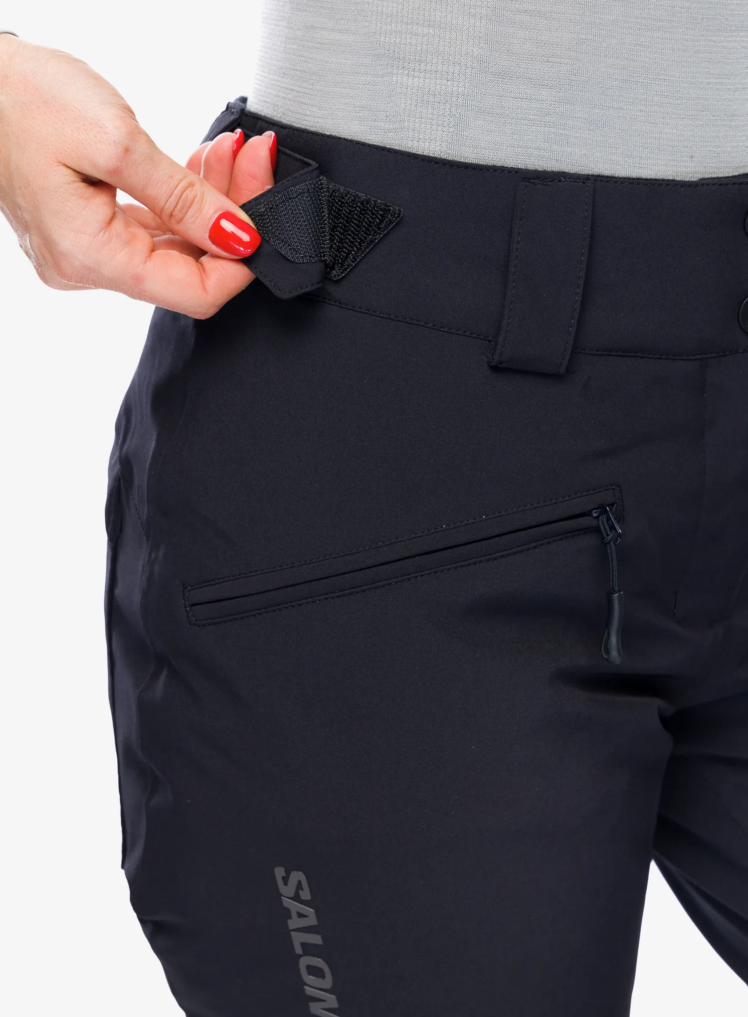 Pantaloni schi femei Salomon Edge Pant - deep black