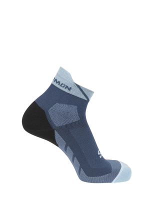 Sosete de alergare Salomon Speedcross Ankle - poseidon/tourmaline