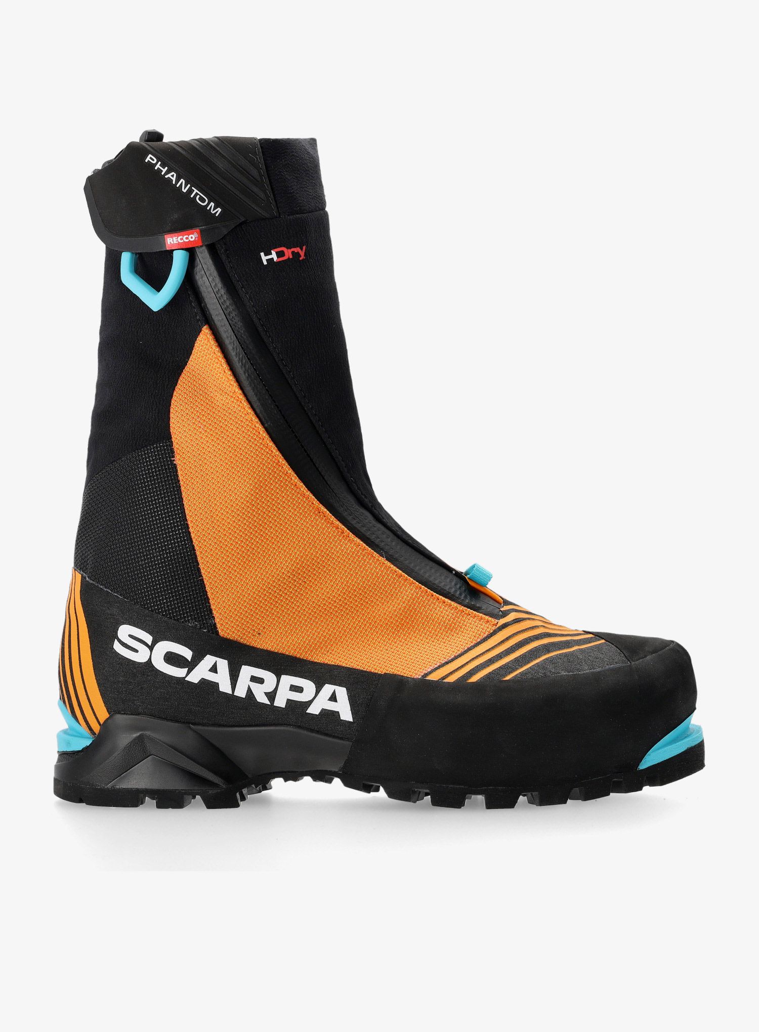 Bocanci alpinism Scarpa Phantom Tech HD - black/bright orange