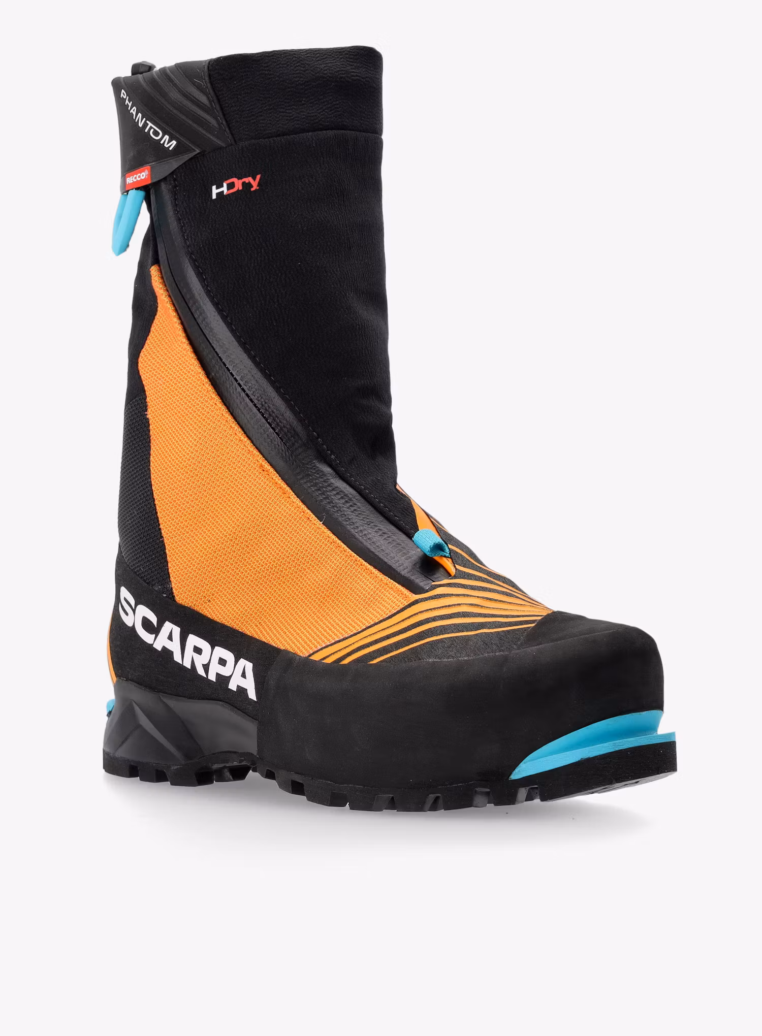 Bocanci alpinism Scarpa Phantom Tech HD - black/bright orange